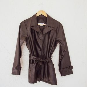 Ravegirl 90's Faux Leather Jacket
